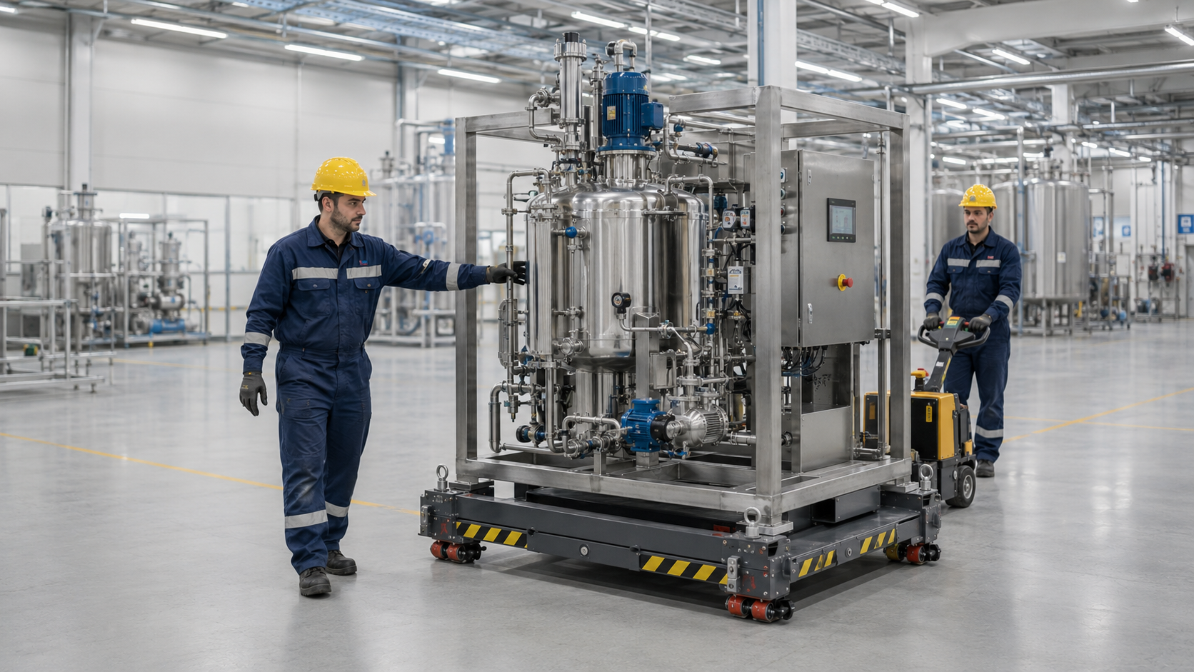 Equipo industrial diseñado a medida